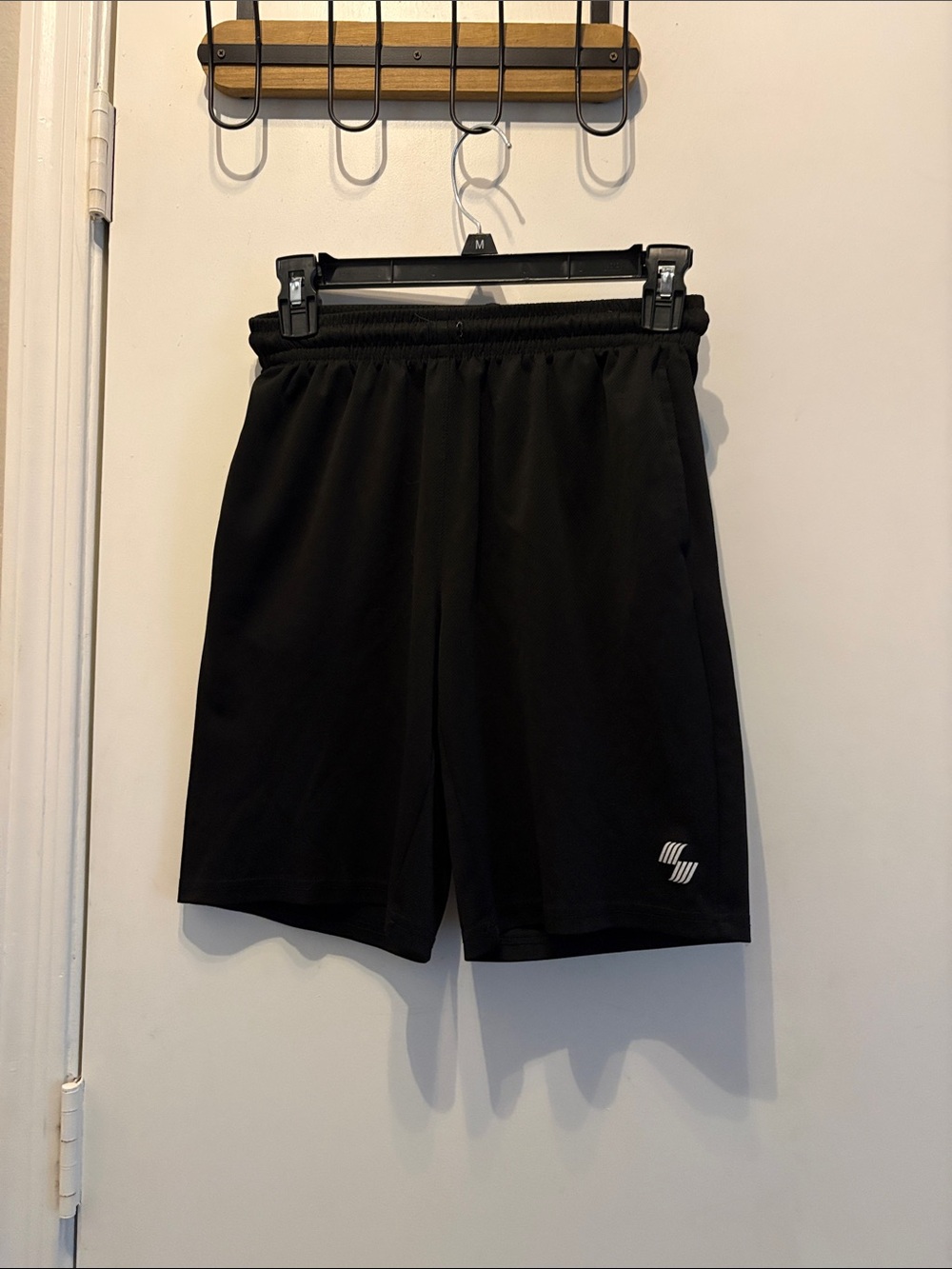 The Children’s Place Boys Black Perf Shorts -Size Large 10/12
